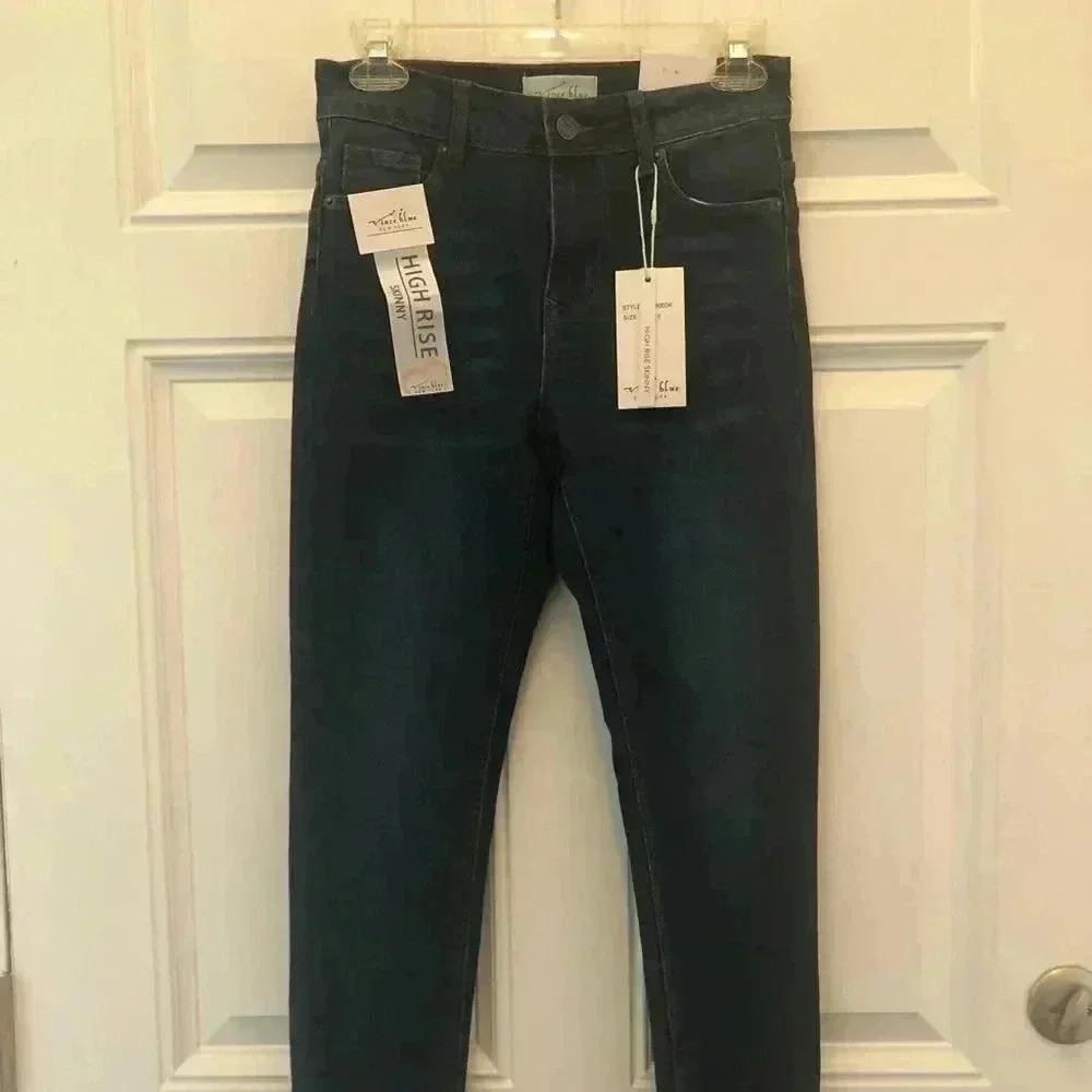 VINCE BLUE High Rise Skinny Jeans Size 3